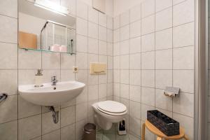 Koupelna v ubytování Gästezimmer - Meißen