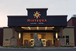 Certifikát, hodnocení, plakát nebo jiný dokument vystavený v ubytování Mistequa Casino Hotel