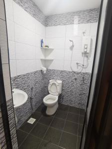 Koupelna v ubytování KB Guesthouse