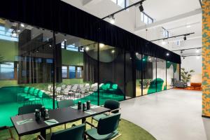 Ein Sitzbereich in der Unterkunft CX Milan Bicocca
