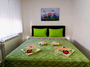 Voodi või voodid majutusasutuse Apartman LARA toas