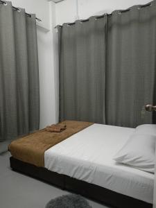 Postel nebo postele na pokoji v ubytování KG Motel