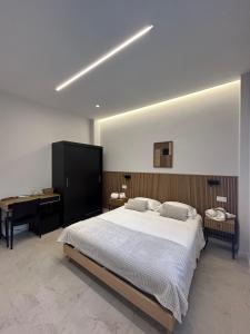 Postel nebo postele na pokoji v ubytování Light&Sand Affittacamere