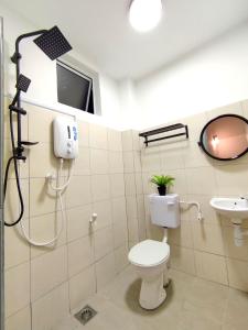 Koupelna v ubytování Soffea D'Homestay Pagoh - WiFi , NetFlix