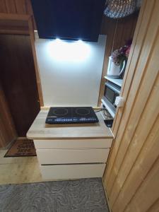 Η κουζίνα ή μικρή κουζίνα στο Góralska chałupa