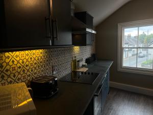 Dapur atau dapur kecil di Apothecary Hall - Snowdonia