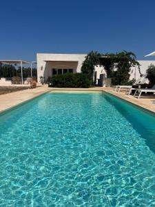 The swimming pool at or close to Villa Casa Bianca di Porto Selvaggio
