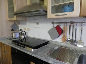 Cuisine ou kitchenette dans l'établissement La Terrazza