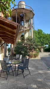 A balcony or terrace at Parco Sogni d'Oro