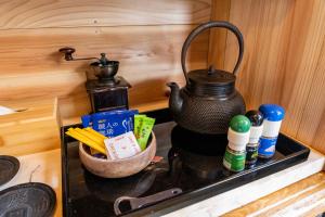Kuchyň nebo kuchyňský kout v ubytování Suwa tiny house 一棟まるまる貸切 limited to 1group per day