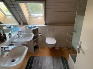 Vannituba majutusasutuses BnB Lindenacker