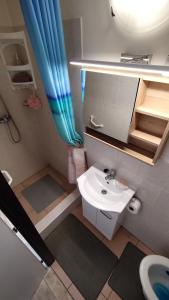 Koupelna v ubytování Apartmán u Váňů