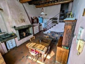 Kuchyň nebo kuchyňský kout v ubytování Poggio Alla Pieve Relais