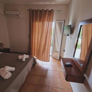 Postel nebo postele na pokoji v ubytování Escape Rooms
