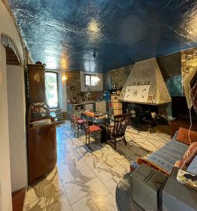 Posezení v ubytování Poggio Alla Pieve Relais