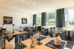 Restaurace v ubytování Hotel Buna luna by Seehof Laax