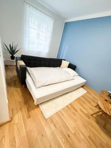 Posezení v ubytování Dachgeschoß Maisonette im Altbau