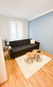 Posezení v ubytování Dachgeschoß Maisonette im Altbau
