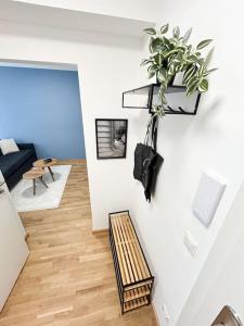 Posezení v ubytování Dachgeschoß Maisonette im Altbau