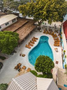Bazén v ubytování Blue Turtle Hotel Samui nebo v jeho okolí
