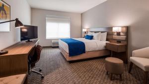 Postel nebo postele na pokoji v ubytování Best Western Plus Executive Residency Austin - Round Rock