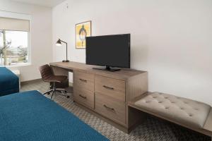 TV a/nebo společenská místnost v ubytování Best Western Plus Executive Residency Austin - Round Rock
