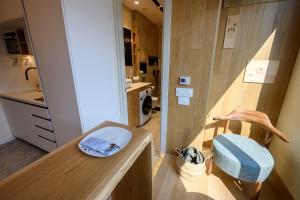 Koupelna v ubytování Modular Sea view Spa Studio