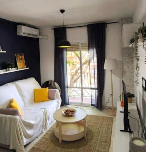 Ένα ή περισσότερα κρεβάτια σε δωμάτιο στο Apartamento V CENTENARIO BEACH Sanlúcar