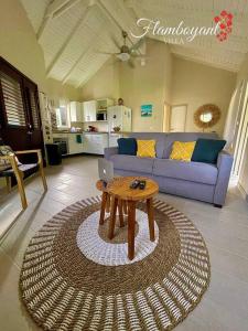 Kuchyň nebo kuchyňský kout v ubytování Relaxing Villa Flamboyant T2 - Grand Case Beach - Saint-Martin