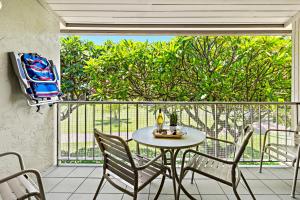 En balkon eller terrasse på Napili Shores C220
