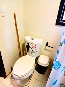 Un baño de Casa NAU Mazunte