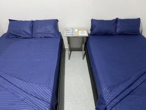 Postel nebo postele na pokoji v ubytování Hospedajes A&B