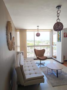 Posezení v ubytování Hospedaje eje cafetero