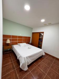 Postel nebo postele na pokoji v ubytování Hotel Estambul