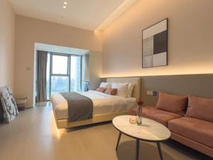 Fotografie z fotogalerie ubytování Slow Cloud Residence - Gongbei Port Zhuhai Station v destinaci Gongbei