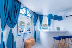 Χώρος καθιστικού στο Lamer Homestay & Villa - Vinh Hy Bay