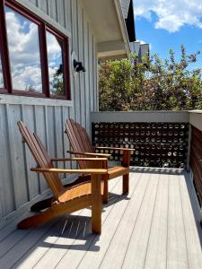 Balkón nebo terasa v ubytování Mountain View Suite