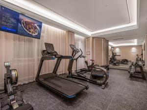 维也纳国际酒店（尚志东浦大厦店）健身房和／或健身器材