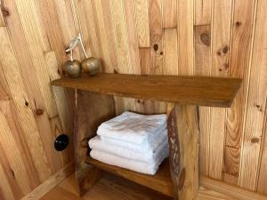 OëyにあるLes cabanes au revers du noitelのギャラリーの写真