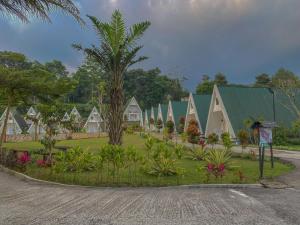 Aed väljaspool majutusasutust D'Kaliurang Resort & Convention Yogyakarta