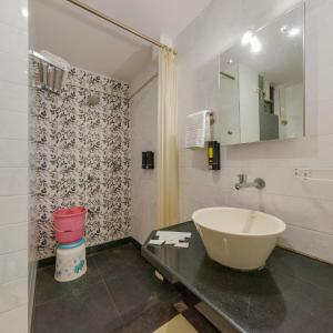 Ένα μπάνιο στο Hotel Vihar Deluxe