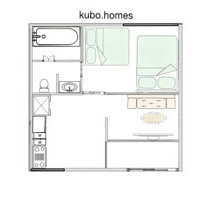התרשים של Guest House Kubo Homes Tengachaya 1