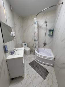 Koupelna v ubytování OS Apartments N3