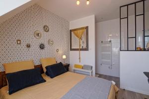 Ένα ή περισσότερα κρεβάτια σε δωμάτιο στο TyNoLa
