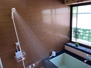 Bathroom sa 安曇野市穂高温泉郷Vila湯仙望