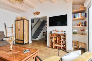 Biblioteket i feriehuset