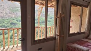 Balkón nebo terasa v ubytování Atlas Berber Lodge