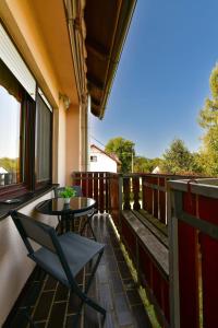 En balkon eller terrasse på Apartment ADAM