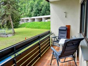 Balkón nebo terasa v ubytování Wohnung Isarnähe