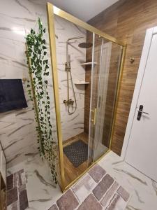 Ένα μπάνιο στο Savina De Lux Apartment